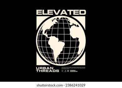 Modern streetwear graphic tee quotes