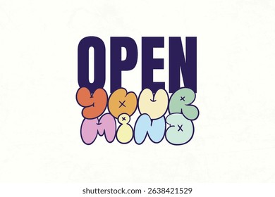 Modern streetwear style vector graphic tee design aesthetic quotes templates