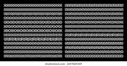 Conjunto de Vector de divisor abstracto lineal de banda moderna