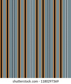 Modern stripe and rope seamless pattern with colorful colors vertical parallel stripe.Vector abstract background.