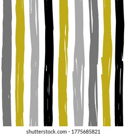 modern striped hand drawn pattern for surface and fabric design