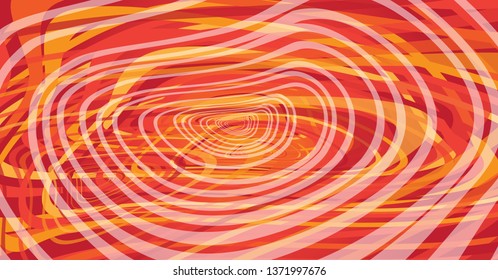 Modern striped pattern overlaps the colors in the background. Exotic vector images.
