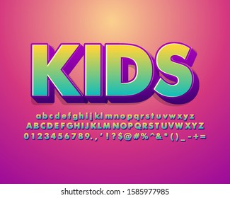 Modern strong bold text style, cool alphabet design