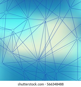 Modern Structure Molecule DNA. Atom. Molecule and communication background for medicine, science, technology, chemistry. Medical scientific backdrop