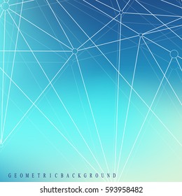 Modern Structure Molecule DNA. Atom. Molecule and communication background for medicine, science, technology, chemistry. Medical scientific backdrop