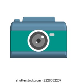 modern style 3d camera illustrator eps10
