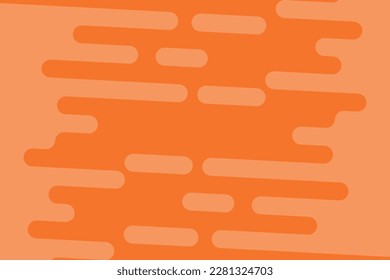 Modern style abstract background orange color. Trendy geometric abstract design.