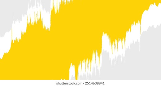 Moderner Stil abstrakten Hintergrund gelb, grau und weiß Farben. Trendy geometrische abstrakte Design. Vektor