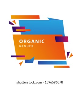 Modern style abstract geometric background. Design template for logo, flyer or presentation. Modern style vector illustration