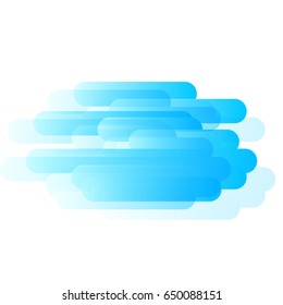 Modern style abstraction. Vector illustration