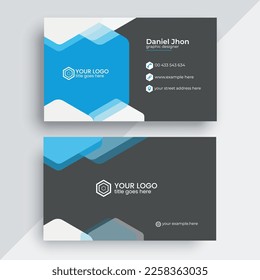 Modern Style business card design template