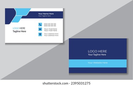 Modern style business card   design template, Clean professional business card template, visiting card, business card template.