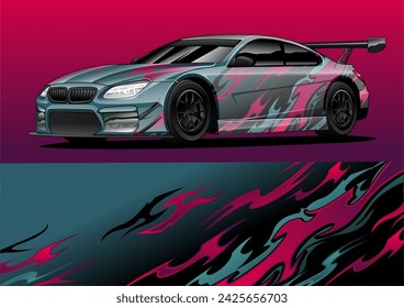 Modern Style Car Wrap and Livery Design