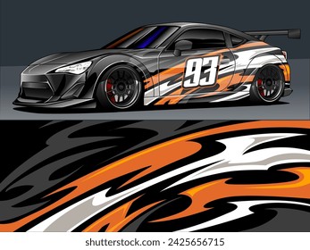 Modern Style Car Wrap and Livery Design