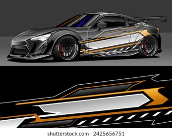 Modern Style Car Wrap and Livery Design