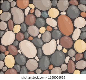 modern style close up round stone background wallpaper vector illustration