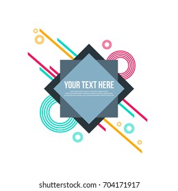 Modern style collection abstract background