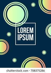 Modern style colorful background collection