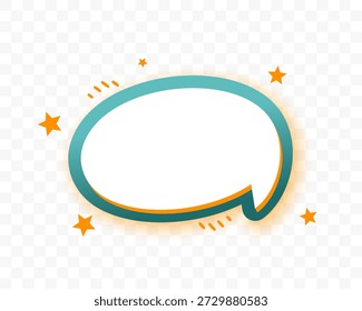 modern style empty speech box for message or dialog vector - Powered by Shutterstock - Get 15% off with code: PIKWIZARD15