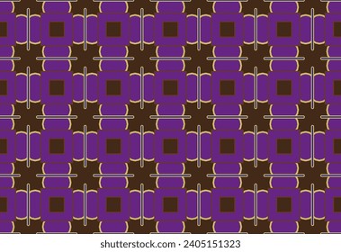 Modern style fabric design textile swatch all over print block.