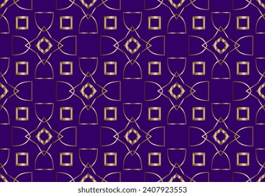 Modern style fabric design textile swatch all over print block.