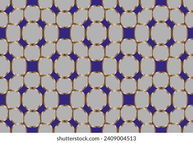 Modern style fabric design textile swatch all over print block.