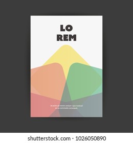 Modern Style Flyer or Cover Design for Your Business - Applicable for Reports, Presentations, Placards, Posters - Creative EPS10 Vector Template 