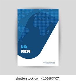 Modern Style Flyer or Cover Design for Your Business - Applicable for Reports, Presentations, Placards, Posters - Creative EPS10 Vector Template