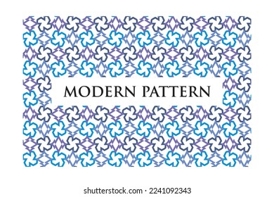 Modern Style Geometric Seamless Pattern Simple Print Vector Repeating Texture
