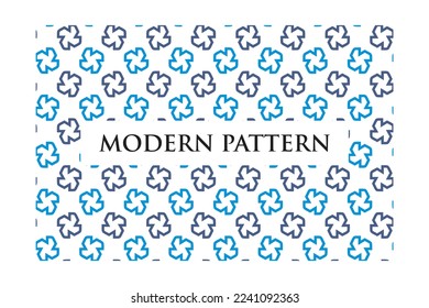 Modern Style Geometric Seamless Pattern Simple Print Vector Repeating Texture