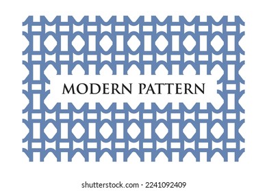 Modern Style Geometric Seamless Pattern Simple Print Vector Repeating Texture