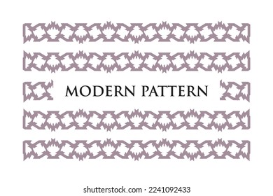 Modern Style Geometric Seamless Pattern Simple Print Vector Repeating Texture