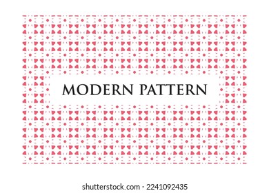Modern Style Geometric Seamless Pattern Simple Print Vector Repeating Texture