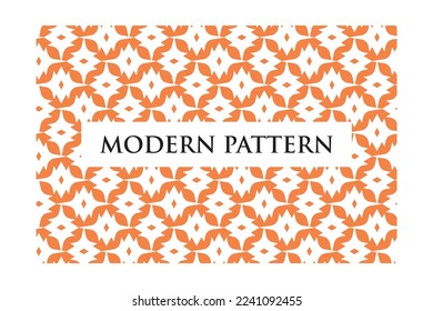 Estilo moderno Patrón geométrico sin soldadura Vector de impresión simple Textura repetitiva