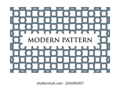 Modern Style Geometric Seamless Pattern Simple Print Vector Repeating Texture
