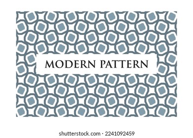 Modern Style Geometric Seamless Pattern Simple Print Vector Repeating Texture