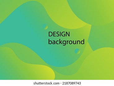 Modern Style Gradient Green Vector Background