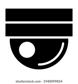 Icono de estilo moderno de la cámara cctv