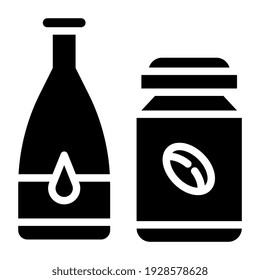 Icono de estilo moderno del café