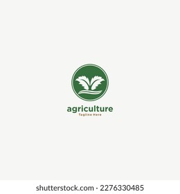 modern style leaf illustration vector logo
