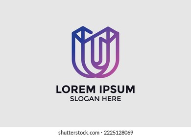 Design-Logo im modernen Stil