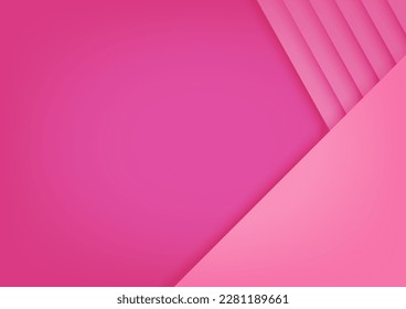 Modern style pink presentation decorations line pattern background. vector illustration.
