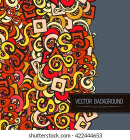 Modern style red color scheme background with geometric  elements, idea for design projects