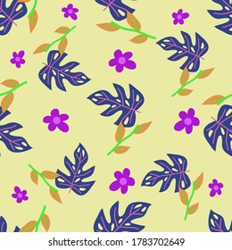Modern style seamless decorative pattern. Vector design for paper, prints, fabric, interior decor and other users