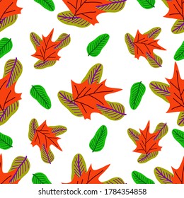 Decoración moderna y sin fisuras. Diseño de vectores para papel, impresiones, tela, decoración interior y otros usuarios