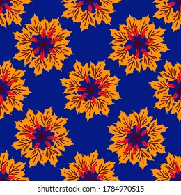 Modern style seamless decorative pattern. Vector design for paper, prints, fabric, interior decor and other users