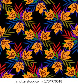 Modern style seamless decorative pattern. Vector design for paper, prints, fabric, interior decor and other users