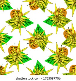 Modern style seamless decorative pattern. Vector design for paper, prints, fabric, interior decor and other users