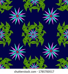 Modern style seamless decorative pattern. Vector design for paper, prints, fabric, interior decor and other users