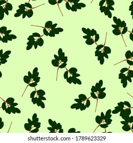 Modern style seamless decorative pattern. Vector design for paper, prints, fabric, interior decor and other users